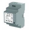 ALIMENTATION RAIL DIN 230V AC / 12VDC / 60W - 5A - 3 MODULES