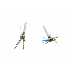 NOYAUX RJ45 CAT6A STP GRADE 3 SLIM (BOITE DE 4)