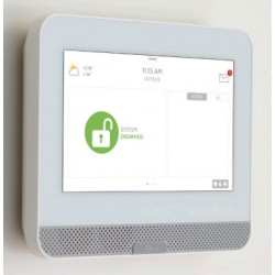 QOLSYS : IQ4 CENTRALE D'ALARME INTRUSION RADIO 128Z AVEC ECRAN POUR ALARM.COM