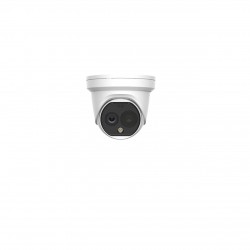 TURRET IP BI-SPECTRUM 256X192 MESURE T° 3MM 50°/4MP I/O IP66 12DC/24VC/POE