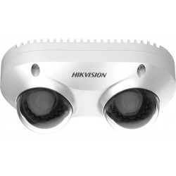 DOME IP 2x4MP F2.8MM PANOVU IR10M ALARM IP67/IK10 ALARM 12V/POE