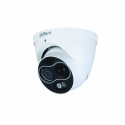 DOME IP THERMIQUE 256X192 AI 4MP FOCALES 3.5/4MM