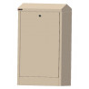 NC570 ARMOIRE RUE IVOIRE METAL.990X570X310MM (CLÉ RÉF. 848615 EN SUS)