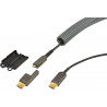 CORDON AOC HDMI A M/M + ADAPT HDMI D F/A M- 4K/60IPS - 40M