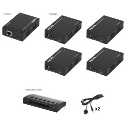 Kit extendeur HDMI 1 vers 4...