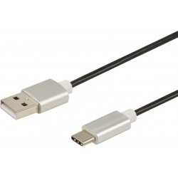 Cordon USB 2.0 -A M / C M -...