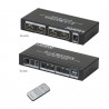 Matrice HDMI 2x2 - 4K/30ips - 10.2 gbps - EDID - téléco fournie - boitier métal