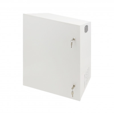 Coffret mural CCTV porte pleine profondeur 261 blanc monté