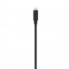 cordon USB C 3.2 Gen1 - C M/M - 3A noir - 3m