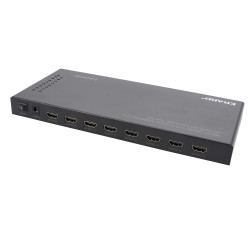 Répartiteur HDMI 1 vers 16 - 4K 60ips - HDR 4:4:4 - 18 Gbps - boitier métal