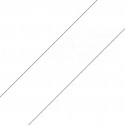 Ruban TZe145, 18mm Blanc sur fond Transparent, Laminé, 8M