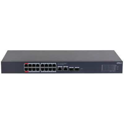 SWITCH ADMINISTRABLE L2 POE+ 16XRJ45 1GB + 2XRJ45 1GB + 2XSFP UPLINK 240W