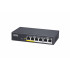 SWITCH POE NON MANAGEABLE 60W 4XPOE 10/100 + 2XRJ45 GB UTP NDAA 250M