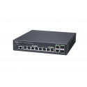 SWITCH POE MANAGEABLE 130W 8XPOE GB + 2XRJ45 + 2XSFP GB COMBO NDAA 250M