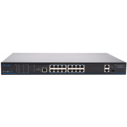 SWITCH MANAGEABLE 270W 16x100MB POE+ ET 2x1000MB + 1SFP Gb