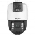 DOME PTZ IP TANDEMVU 4MP 88° + 4MP 25X DARKFIGHTER IR200M LED IP66/IK10 24V/POE