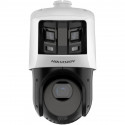 DOME PTZ IP TANDEMVU 2X3MP 180° + 4MP 25X DARKFIGHTER IR100M LED IP66 12V/POE