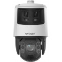 DOME PTZ IP TANDEMVU 2X3MP 180° + 4MP 25X DARKFIGHTER IR200M LED IP66 24V/POE