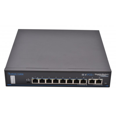 SWITCH 135W - 8×1Gbps/POE+ & 2×1Gbps