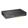 SWITCH 10 PORTS Gbps 8 PORTS POE+ 130W+2 COMBOS RJ45/SFP