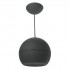 ENCEINTE SPHERIQUE ABS NOIR 16/8/4 WATTS / 100 VOLTS